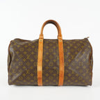 LOUIS VUITTON Keepall 45 M41428 Monogram Boston Bag Brown vintage 03T094500006