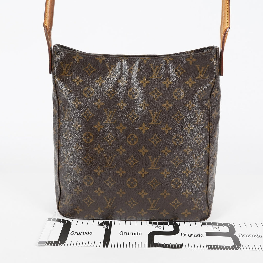 Louis Vuitton Monogram Looping GM Shoulder Bag M51145 Vintage Brown 07E033300010
