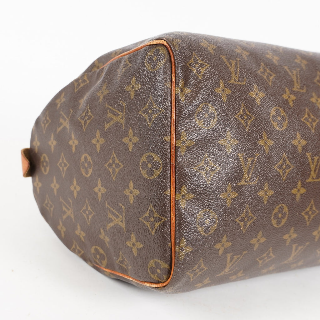 Authentic Louis Vuitton Monogram Speedy 35 Handbag vintage M41524 06E205720010