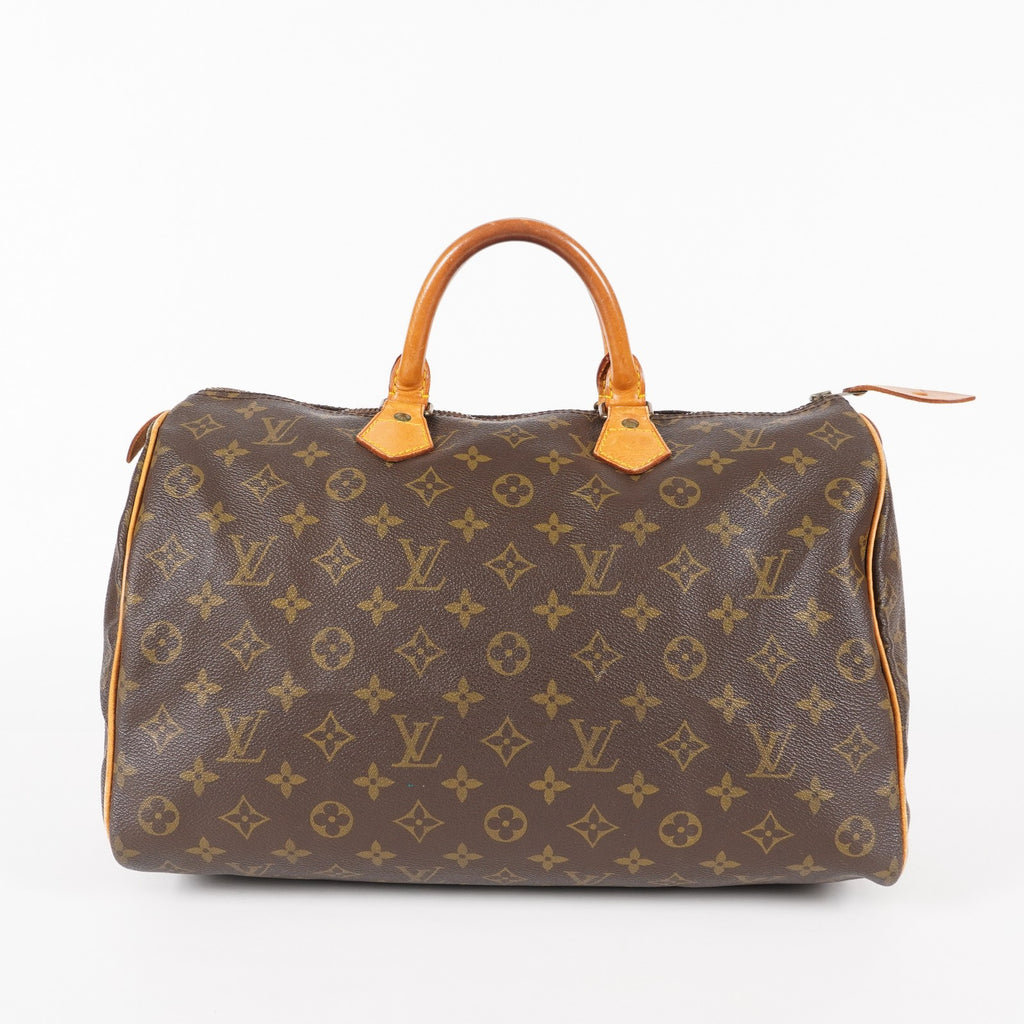 Authentic Louis Vuitton Monogram Speedy 35 Handbag vintage M41524 05E256050016