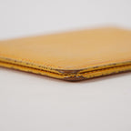 LOUIS VUITTON SARAH PORTE FEUILLE YELLOW OCHRE EPI LEATHER LONG WALLET XY216