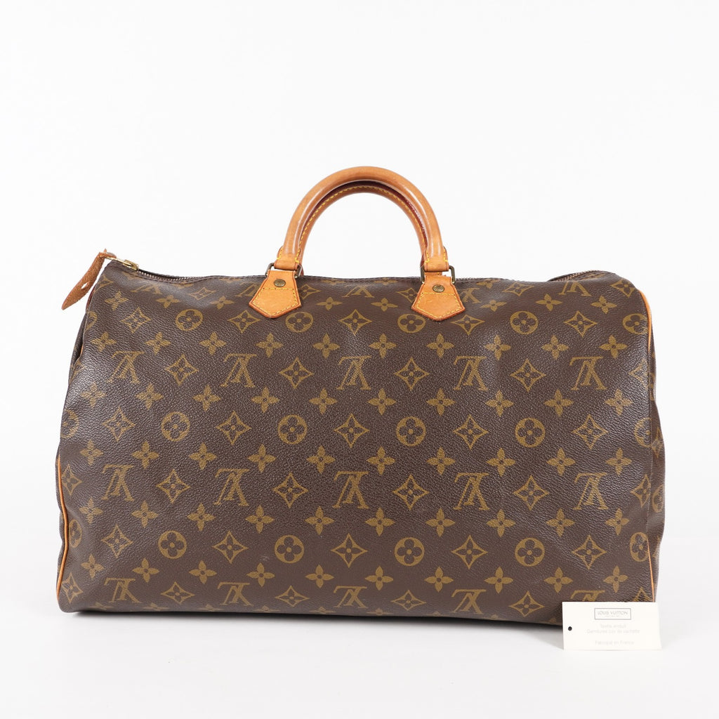 Authentic Louis Vuitton Monogram Speedy 40 Hand Bag vintage M41522 05E016050013