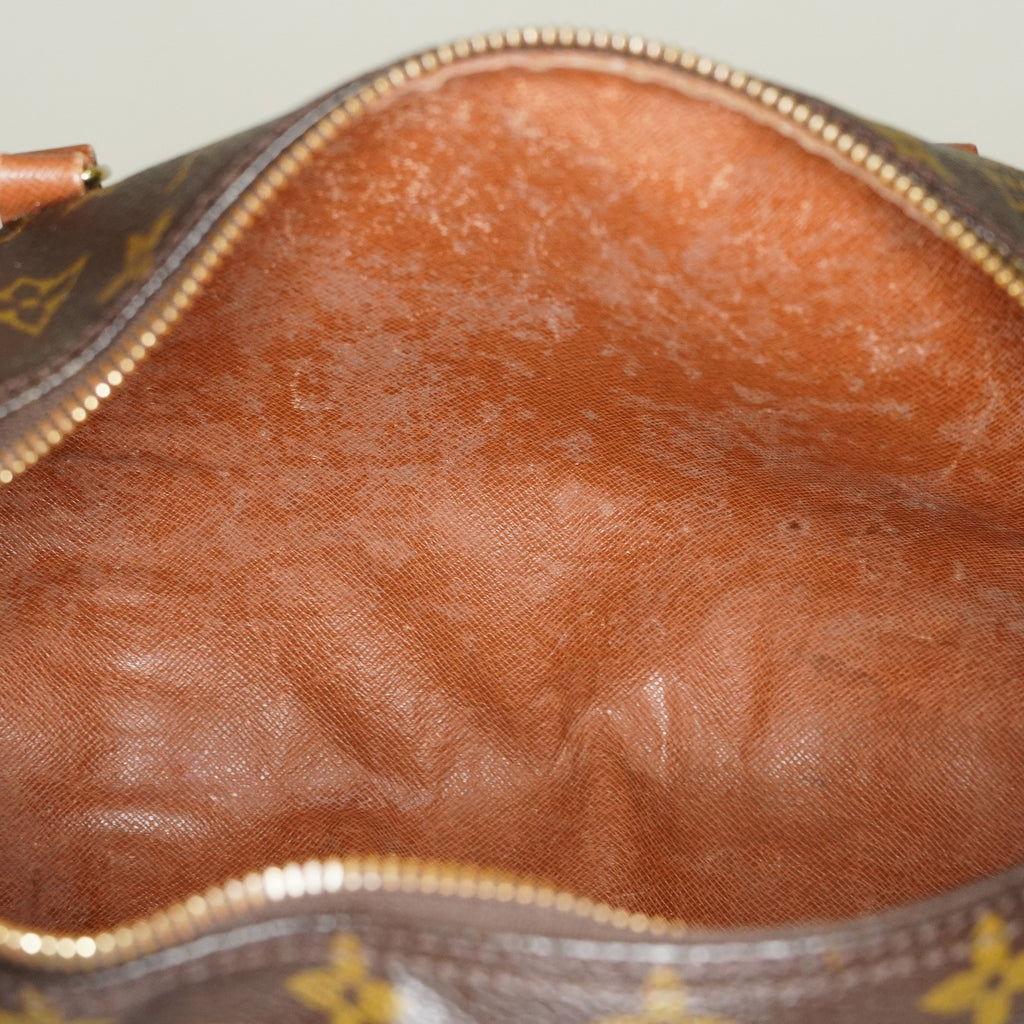 Louis Vuitton Papillon 26 Monogram Canvas Barrel Bag Brown M51385 07A202688424