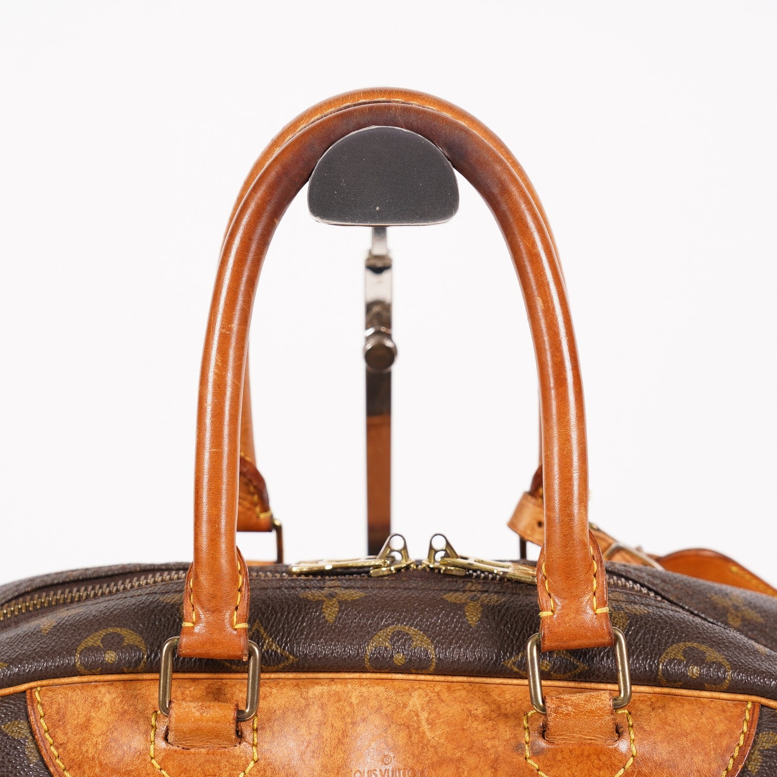 LOUIS VUITTON Deauville Handbag M47270 Monogram canvas Brown 06E092860019