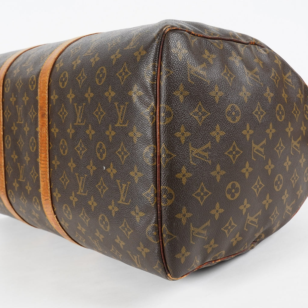 Louis Vuitton M41422 Monogram Keepall Bandouliere Boston Bag Used 07E033080027