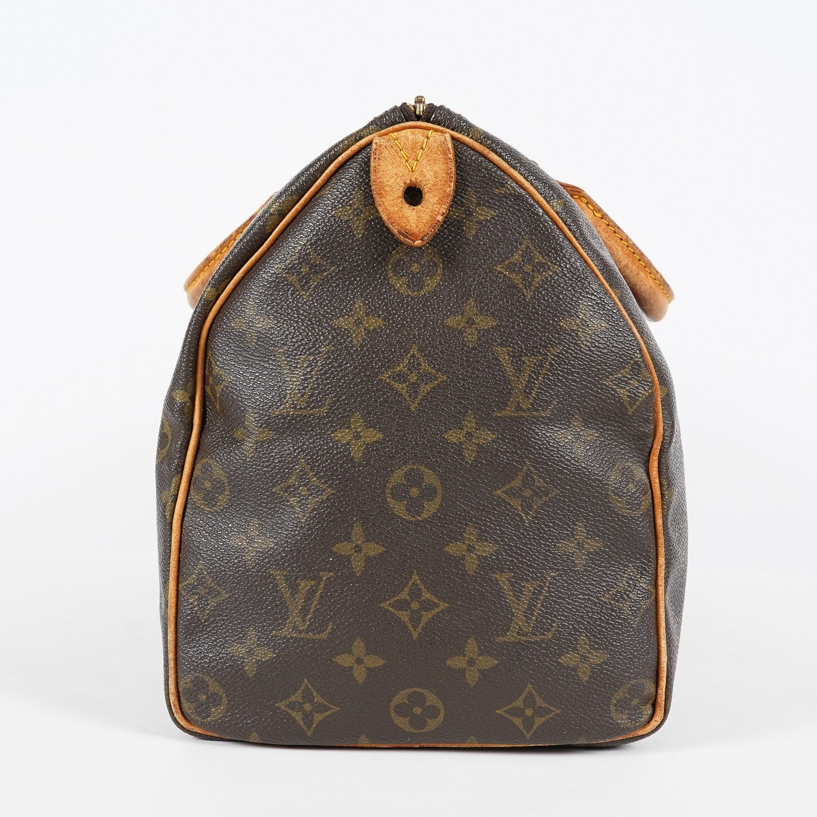 Louis Vuitton Speedy 35 M41524 Monogram Canvas Brown Used Handbag 08A365033603