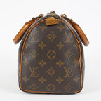 Louis Vuitton Speedy 25 M41528 Monogram Brown Boston Hand Bag Used 07E216490015