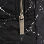 CHANEL Travel line Boston bag black Nylon canvas Women vintage 05E522750016