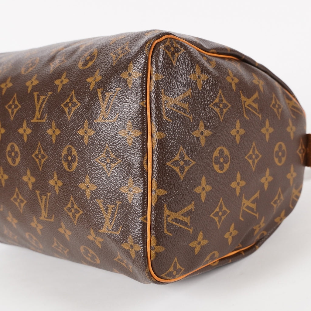 Authentic Louis Vuitton Monogram Speedy 30  Handbag M41526 vintage 05E309020016