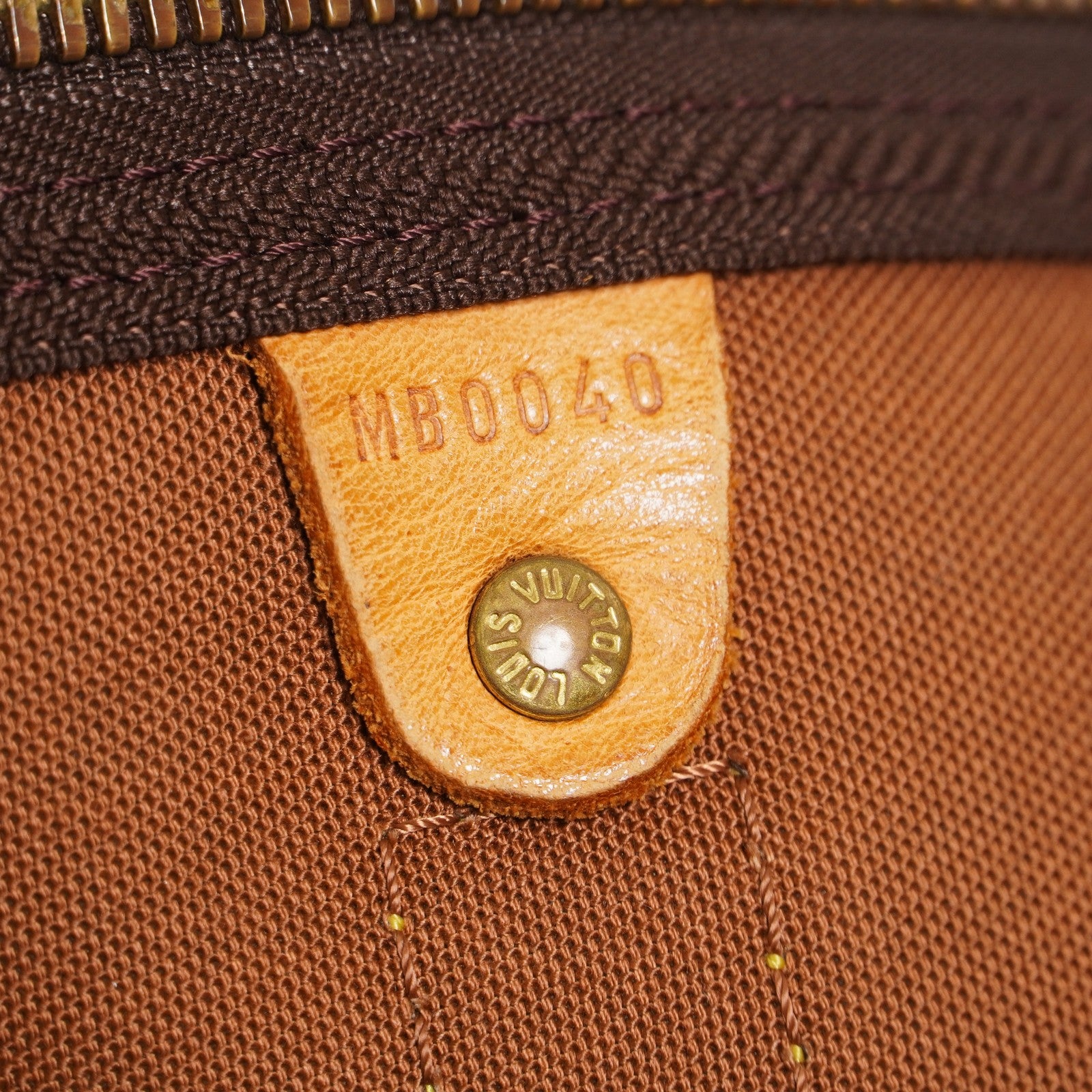 LOUIS VUITTON Monogram Keepall 60 Boston Bag LV Auth M41422 05E424070016