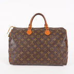 Authentic Louis Vuitton Monogram Speedy 35 M41524 Handbag vintage 06E345720025
