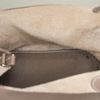 Hermes Picotin Lock MM Taurillon Clemence Leather Bag Gray Used 07E2223980025