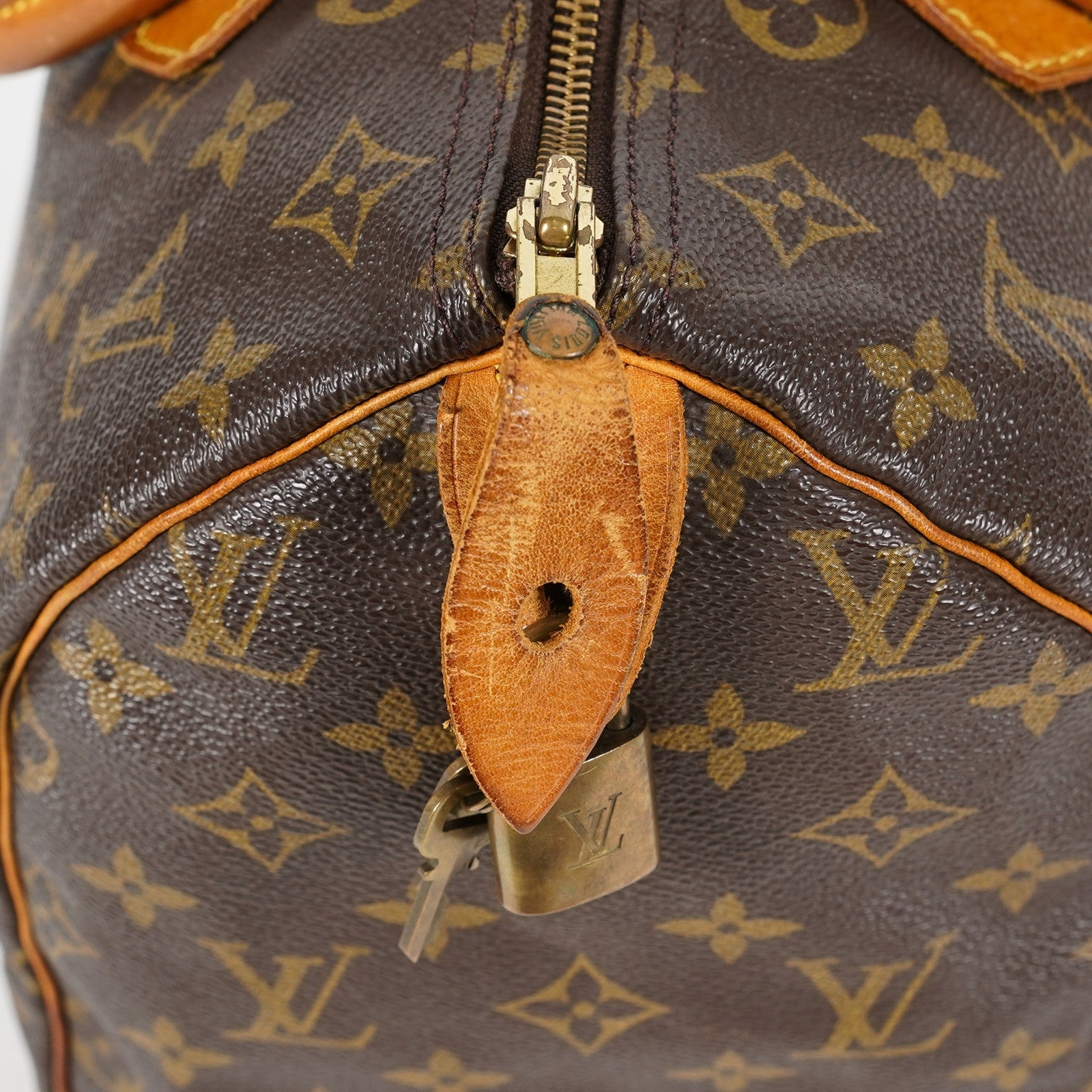 Louis Vuitton Speedy 30 M41526 Monogram Canvas Brown Handbag Used 07A296006031