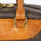 Louis Vuitton Deauville Monogram Canvas Brown Handbag M47270 Used 07E132640030