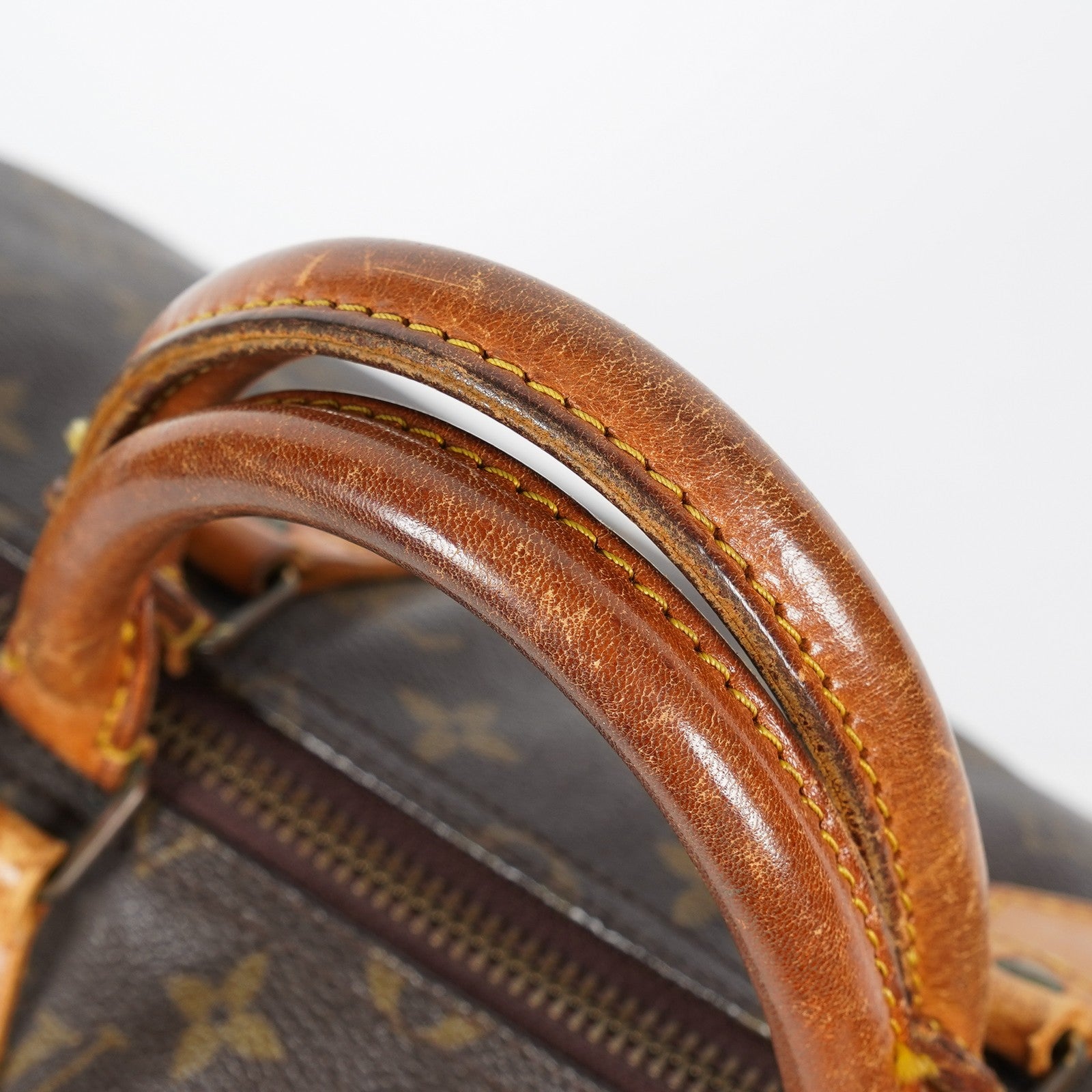Louis Vuitton Speedy 35 Monogram Canvas Brown Handbag M41524 Used 08A154118403