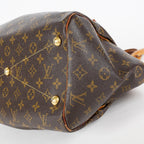 Louis Vuitton Monogram Tivoli M40143 Used Brown Canvas Handbag Tote 08E114510002