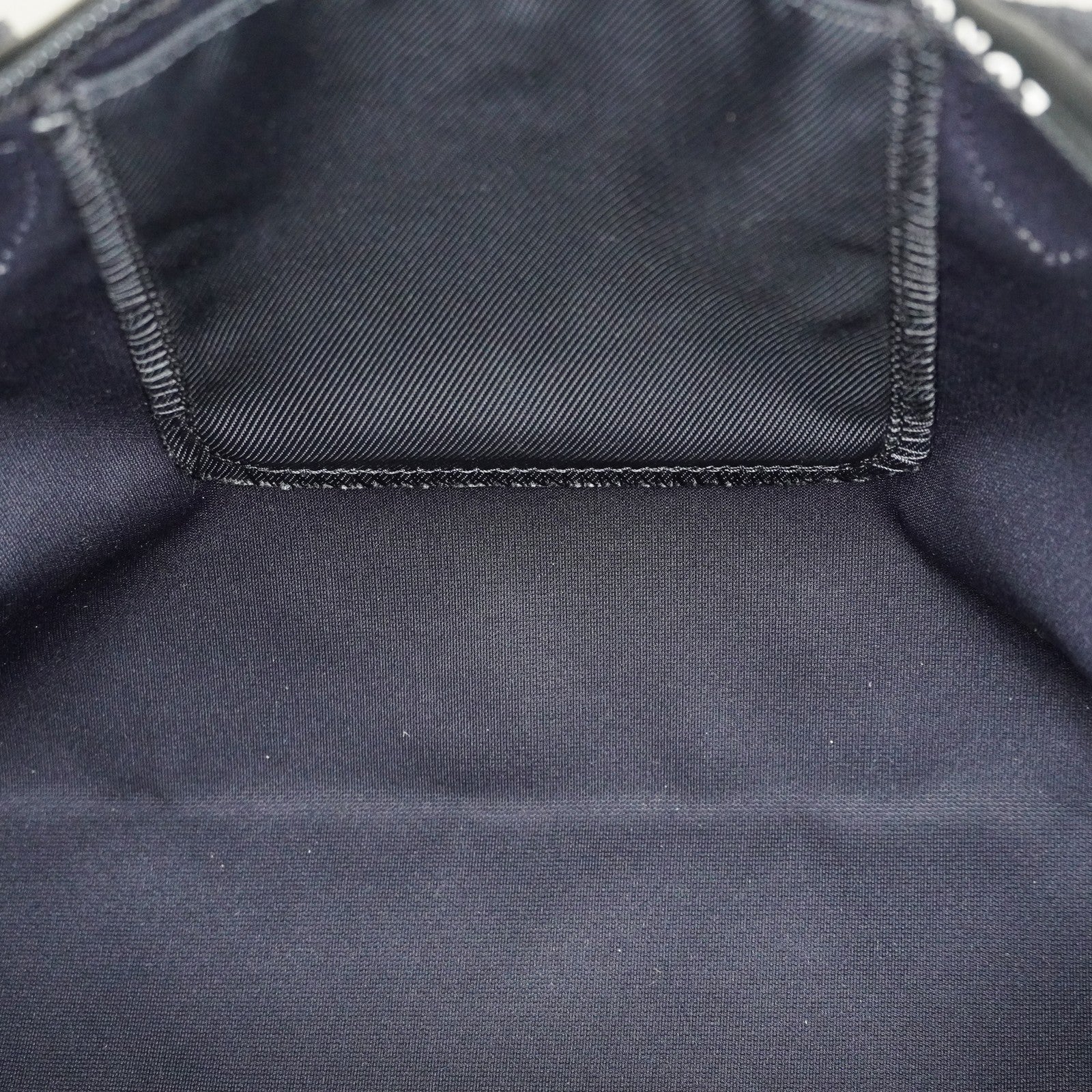 Longchamp Le Pliage 2Way Top Handle Bag 28cm Black Nylon Used 08E141320007