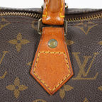 Louis Vuitton Speedy 25 M41528 Monogram Brown Boston Hand Bag Used 07E216490015