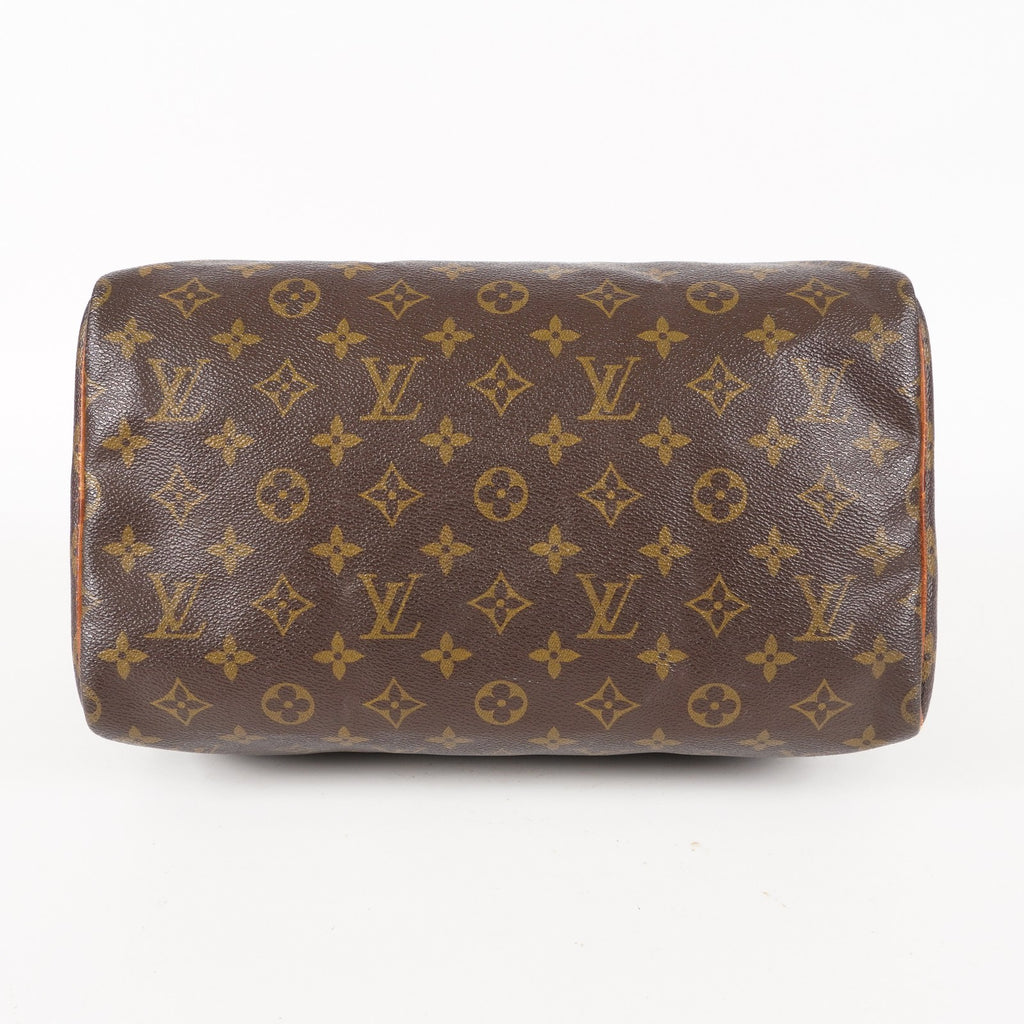 Authentic Louis Vuitton Monogram Speedy 30 Handbag vintage M41526 06E395720002