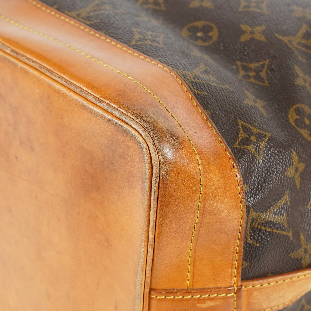 Louis Vuitton Noe M42224 Monogram Canvas Drawstring Shoulder Bag 09M404532008