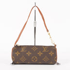 LOUIS VUITTON Monogram Papillon Pouch LV Auth vintage 05E542090016