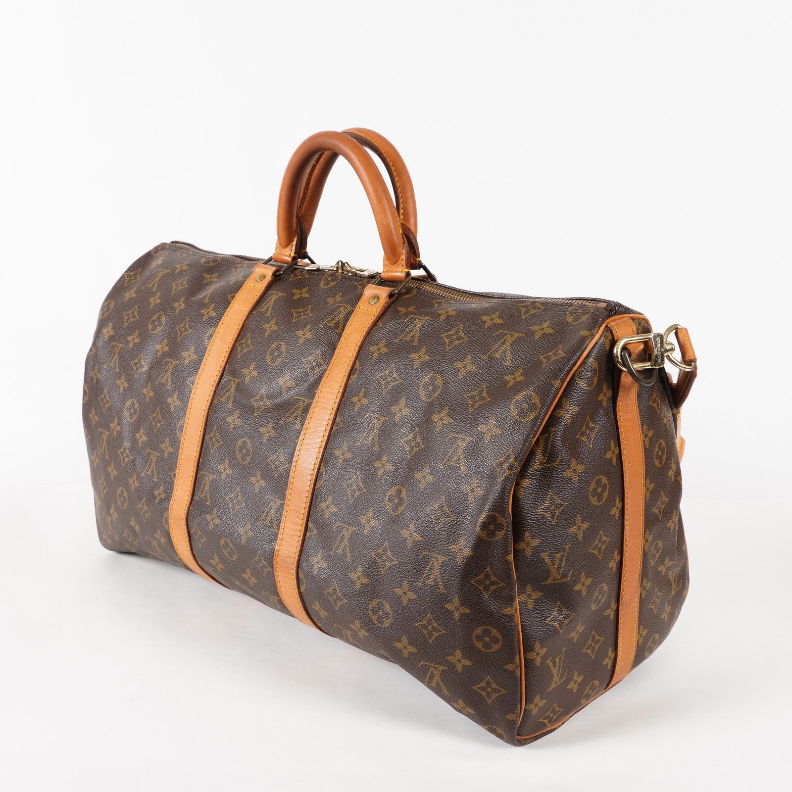 LOUIS VUITTON Monogram Keepall Bandouliere 50 Travel Bag M41416 03E539790011