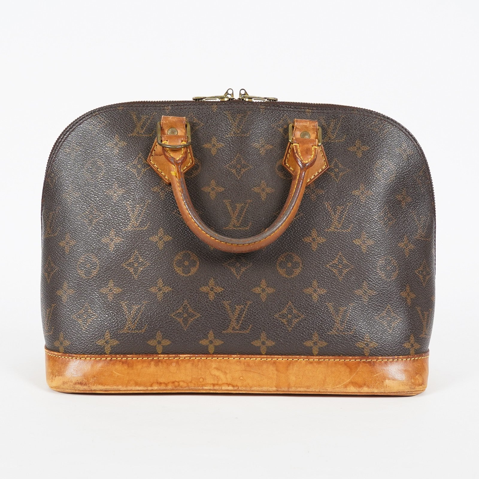 Louis Vuitton Alma PM Monogram Canvas Brown Handbag Vintage M51130 07A272745631