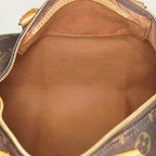 Louis Vuitton Speedy 30 Monogram Brown Handbag M41526 Used Vintage 07E245170012