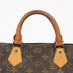 Louis Vuitton Speedy 30 Monogram Canvas Brown Handbag M41526 Used 07A305205231