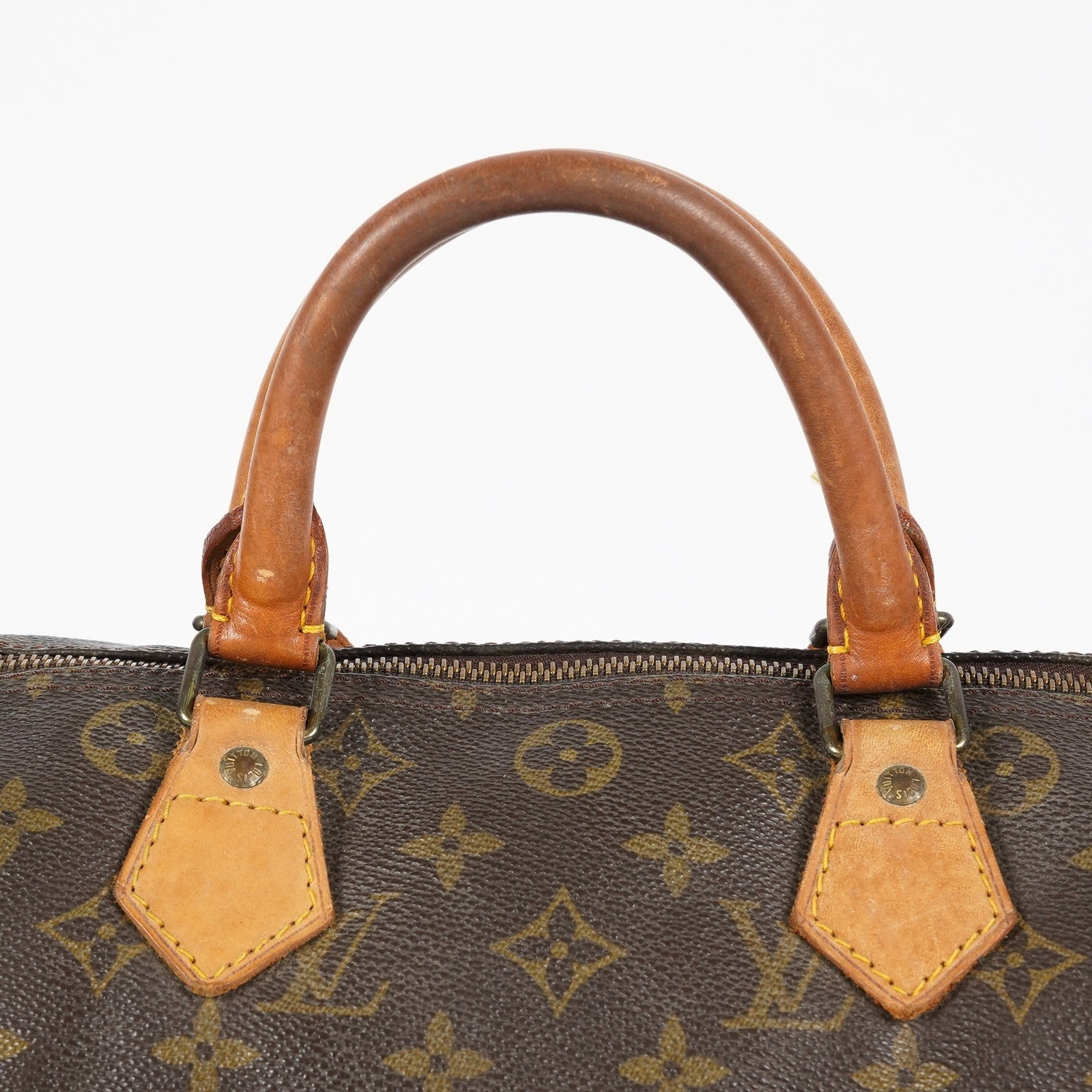 Louis Vuitton Speedy 30 Monogram Canvas Brown Handbag M41526 Used 07A305205231