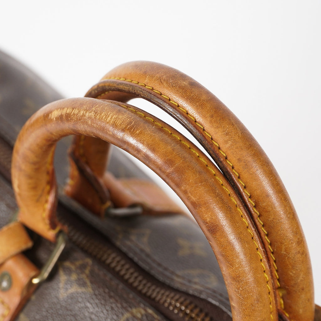 LOUIS VUITTON Keepall 50 Monogram Boston Bag Brown vintage M41426 01E143520022