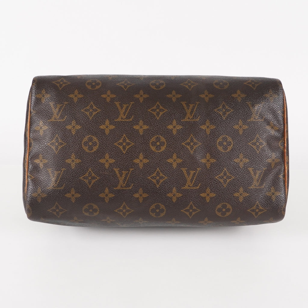 Authentic Louis Vuitton Monogram Speedy 30 Handbag vintage M41526 05E134180016