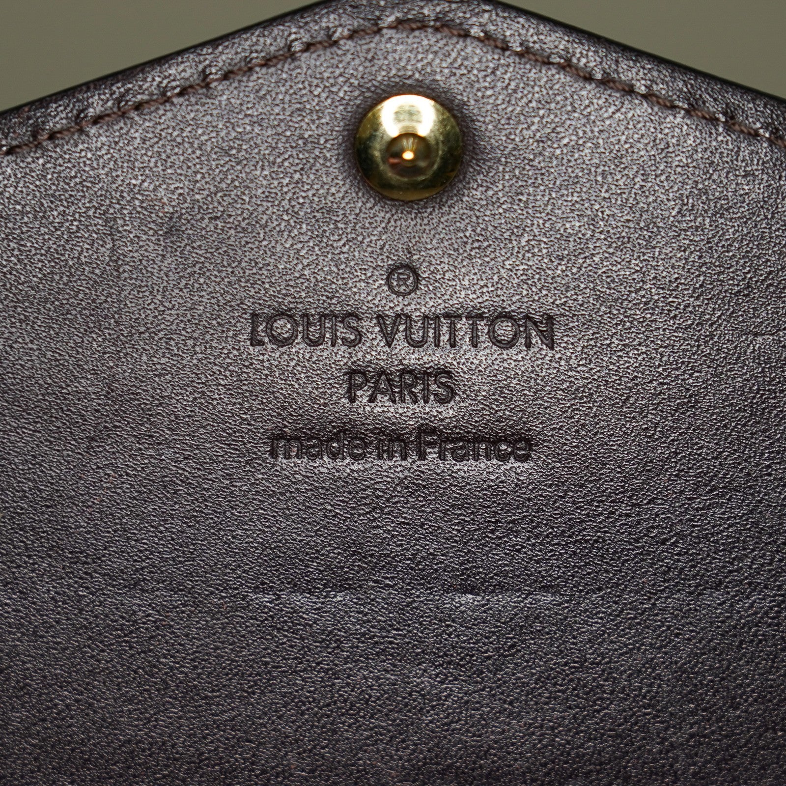 Louis Vuitton Portefeuille Sarah Monogram Vernis Wallet M90152 03T061600009