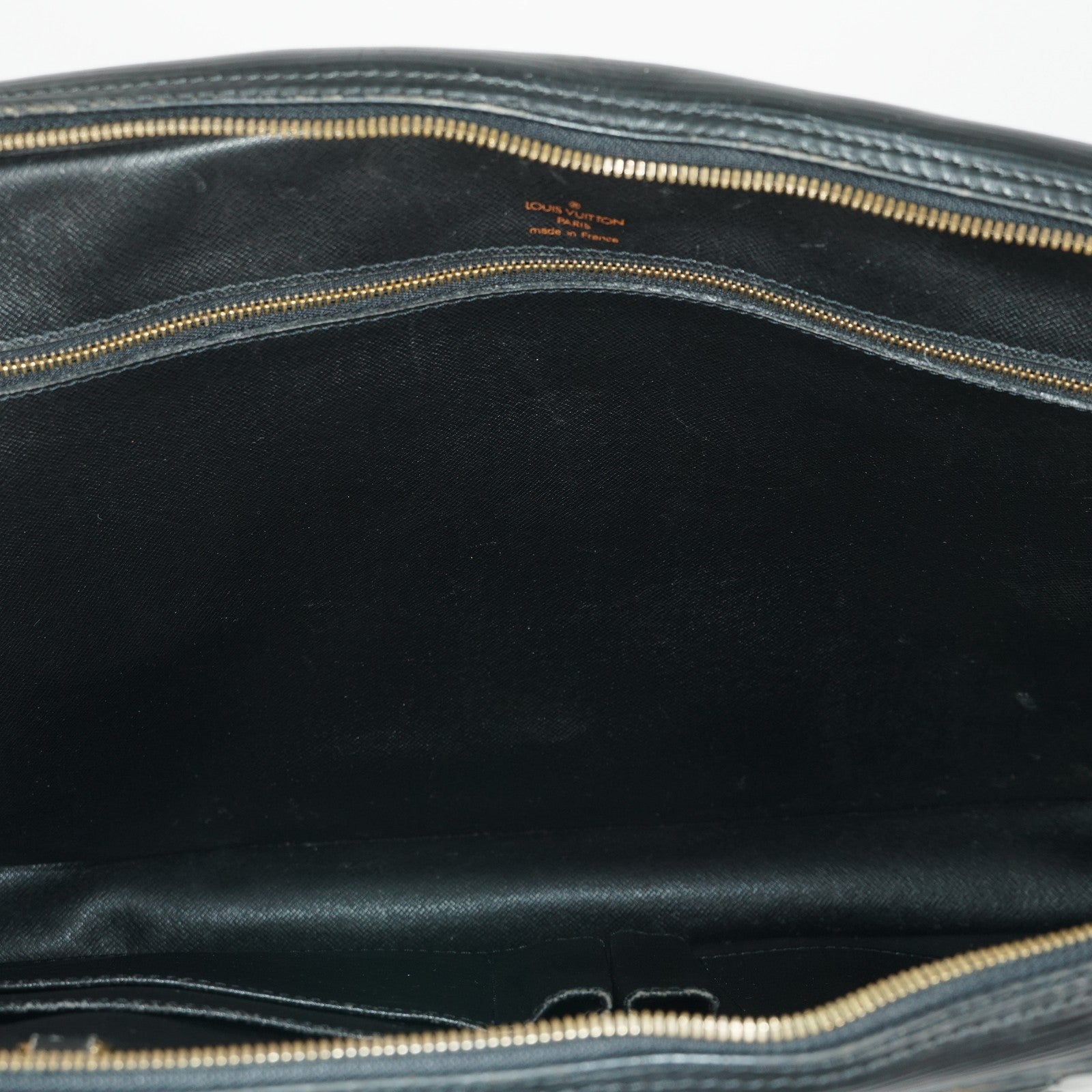 Louis Vuitton Porte Documan Voignage Business Bag Briefcase black XY58