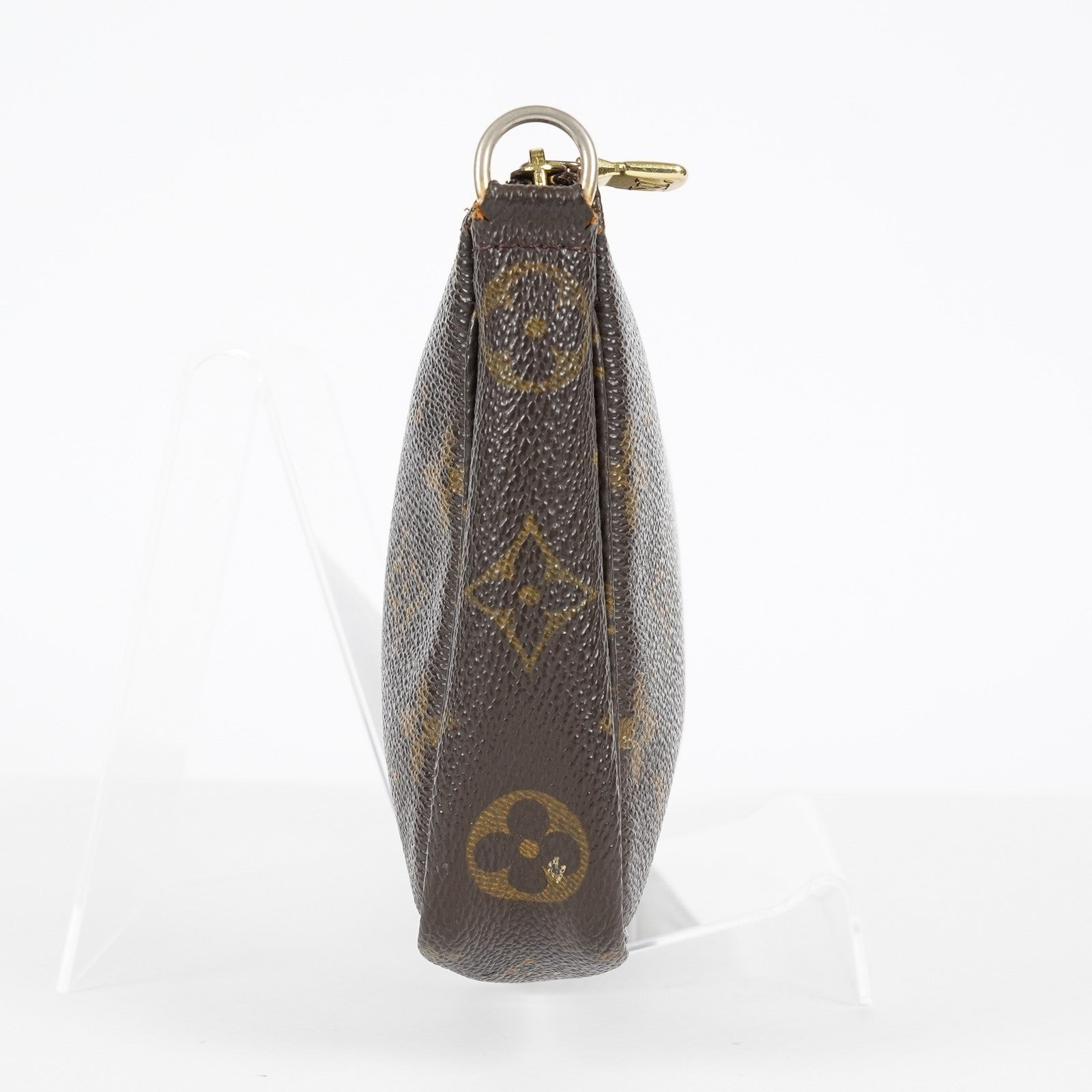 LOUIS VUITTON Pochette Accessoires M51980 Monogram Brown Used Pouch 07A212688431