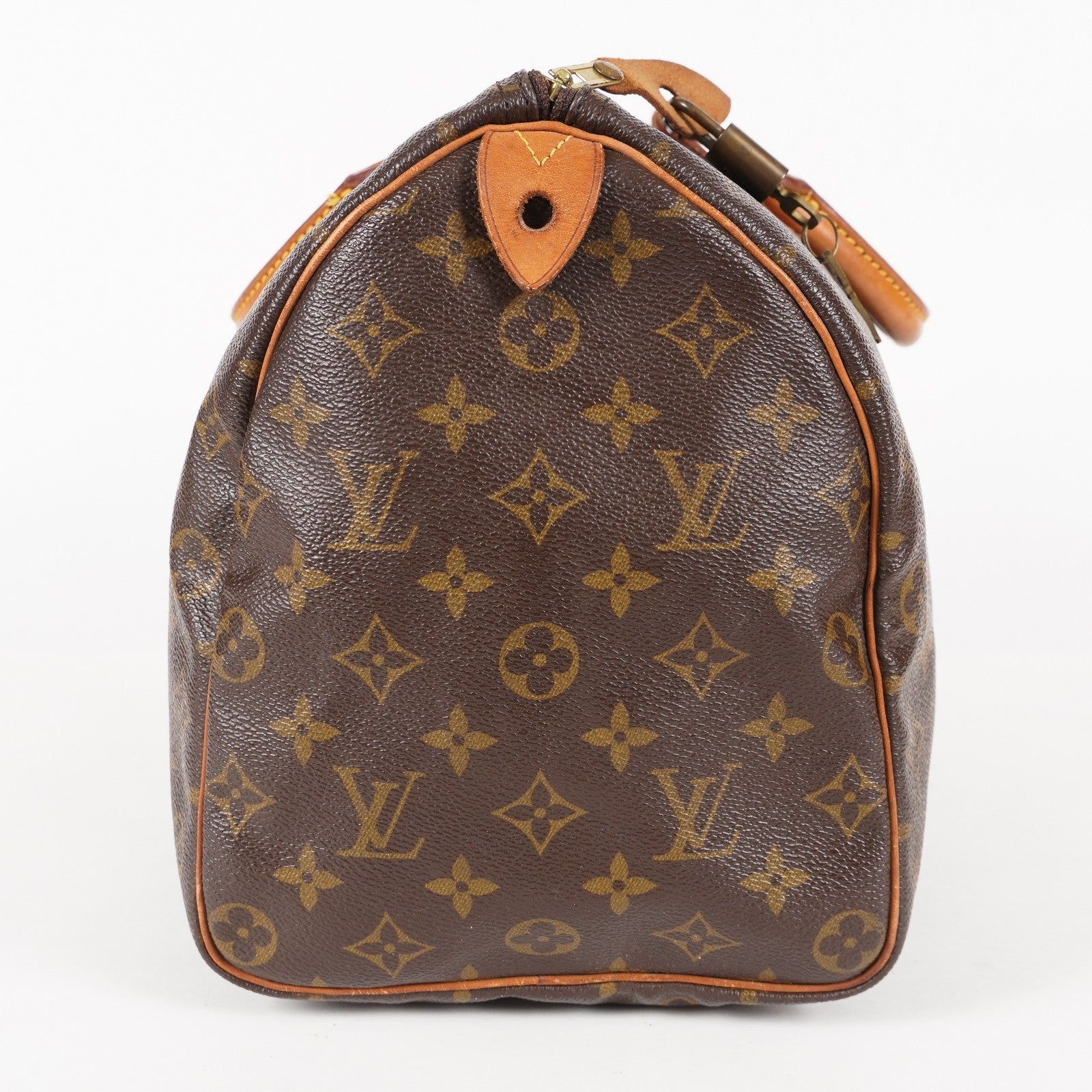 Authentic Louis Vuitton Monogram Speedy 35 M41524 vintage Handbag 05E216160013