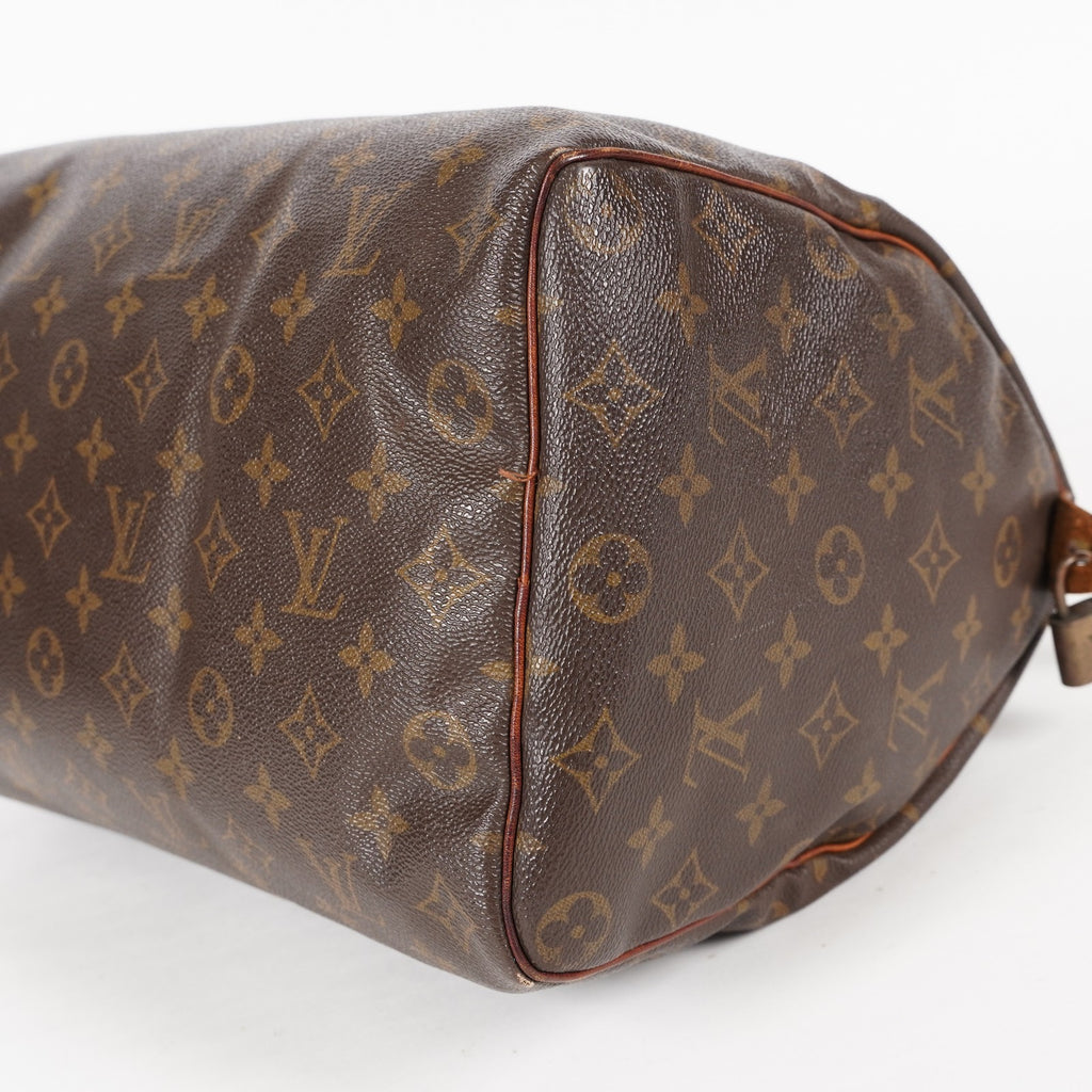 Authentic Louis Vuitton Monogram Speedy 35 Handbag vintage M41524 06E435060012