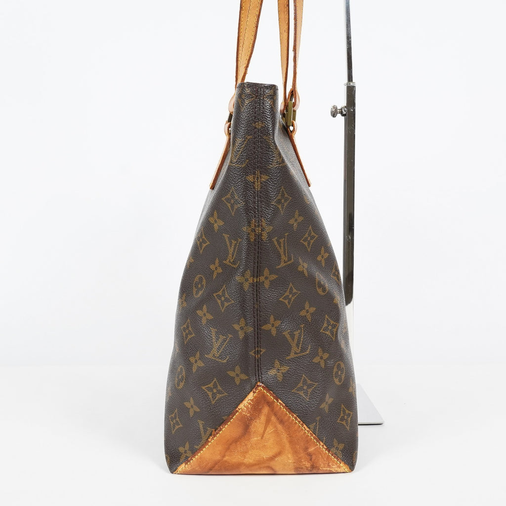 Louis Vuitton Cabas Mezzo Tote M51151 Monogram Canvas Brown Vintage 07A032860008