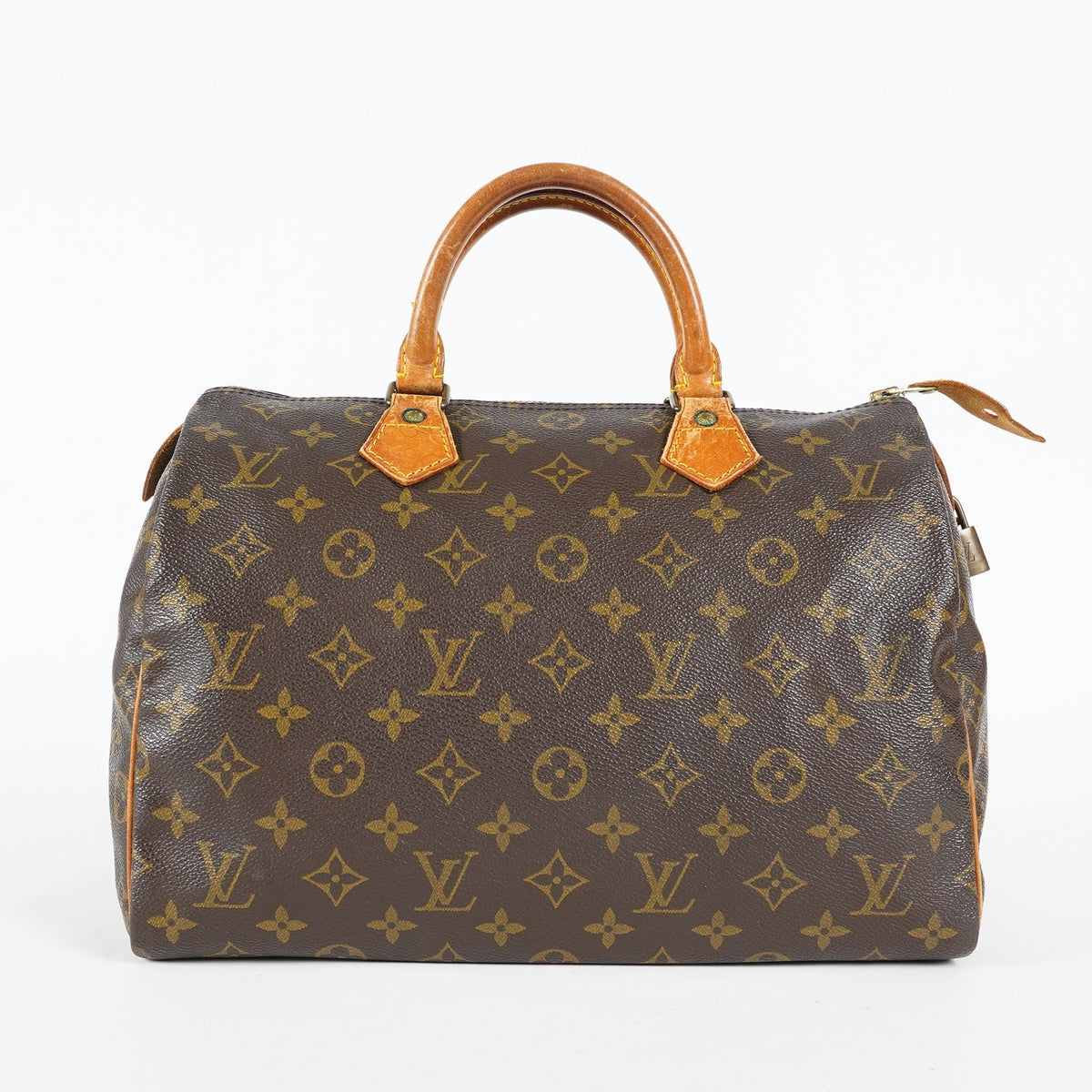 Louis Vuitton Speedy 30 M41526 Monogram Canvas Brown Used Handbag 09E275500006