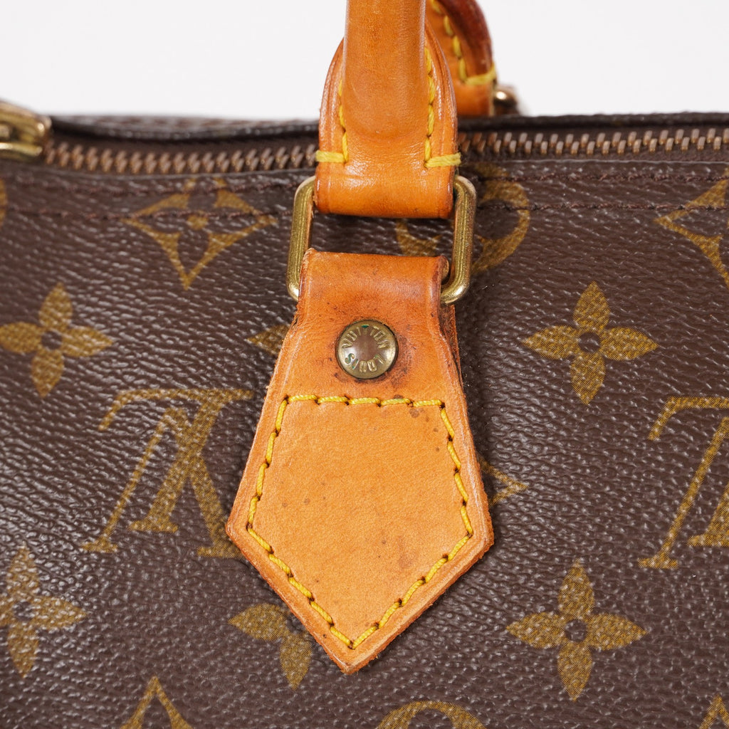 Authentic Louis Vuitton Monogram Speedy 25 Handbag vintage M41528 05E047370016