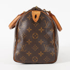 Authentic Louis Vuitton Monogram Speedy 25 M41528 Handbag vintage 03E117810011