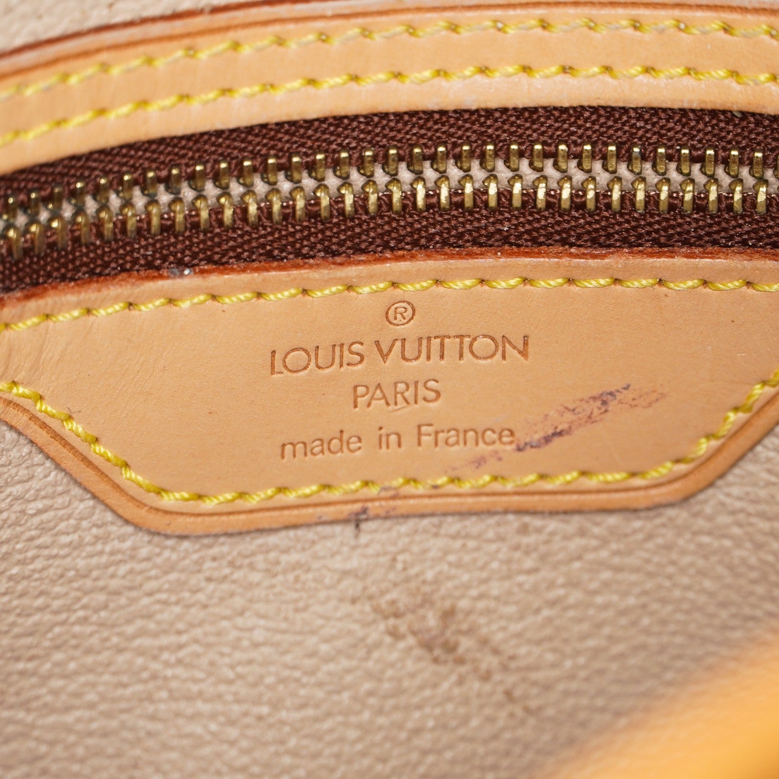 Louis Vuitton Monogram Bucket GM Shoulder Tote Bag Brown M42236 07E202860017
