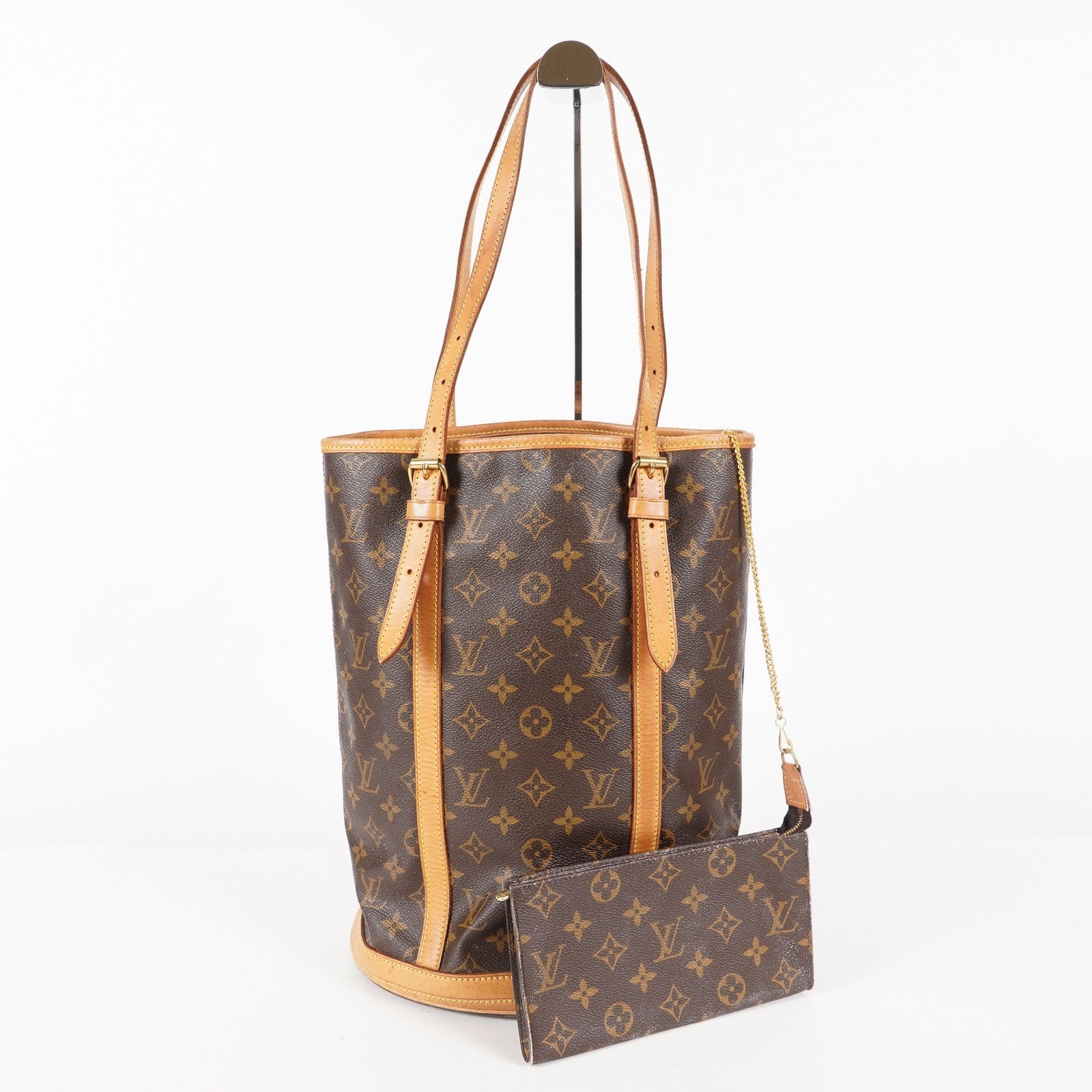LOUIS VUITTON Monogram Bucket GM M42236 Shoulder Bag LV 05E143190013