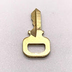 LOUIS VUITTON PadLock Lock & Key Brass Gold Authentic Number random JP Used