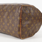 Authentic Louis Vuitton Monogram Speedy 35 M41524 Handbag 01E054950021