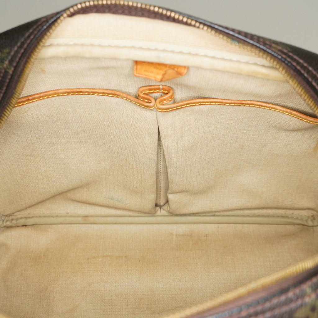 LOUIS VUITTON Deauville Handbag M47270 Monogram canvas Brown 06E062750021