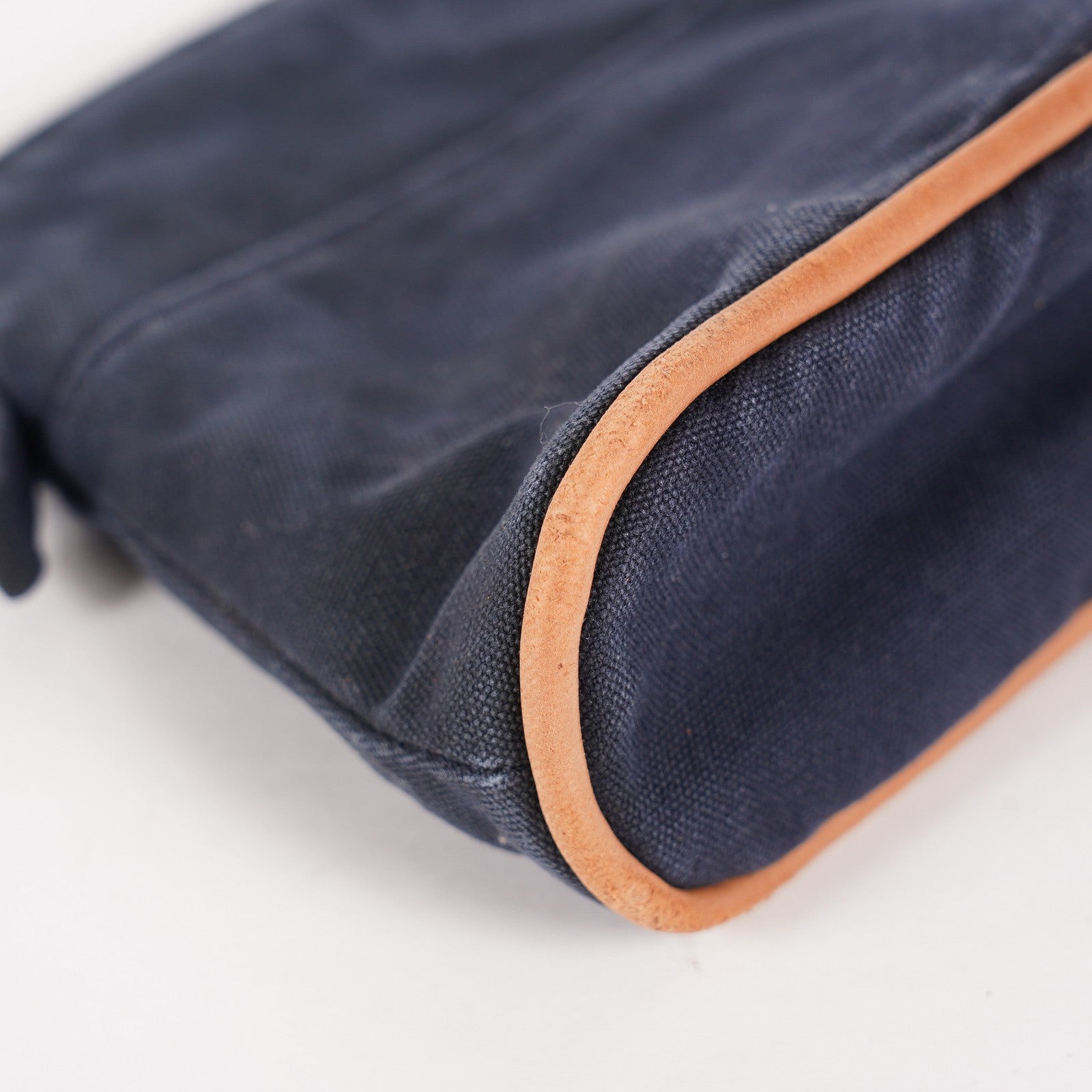 Authentic HERMES Bolide Pouch PM Canvas Black 06E01605027