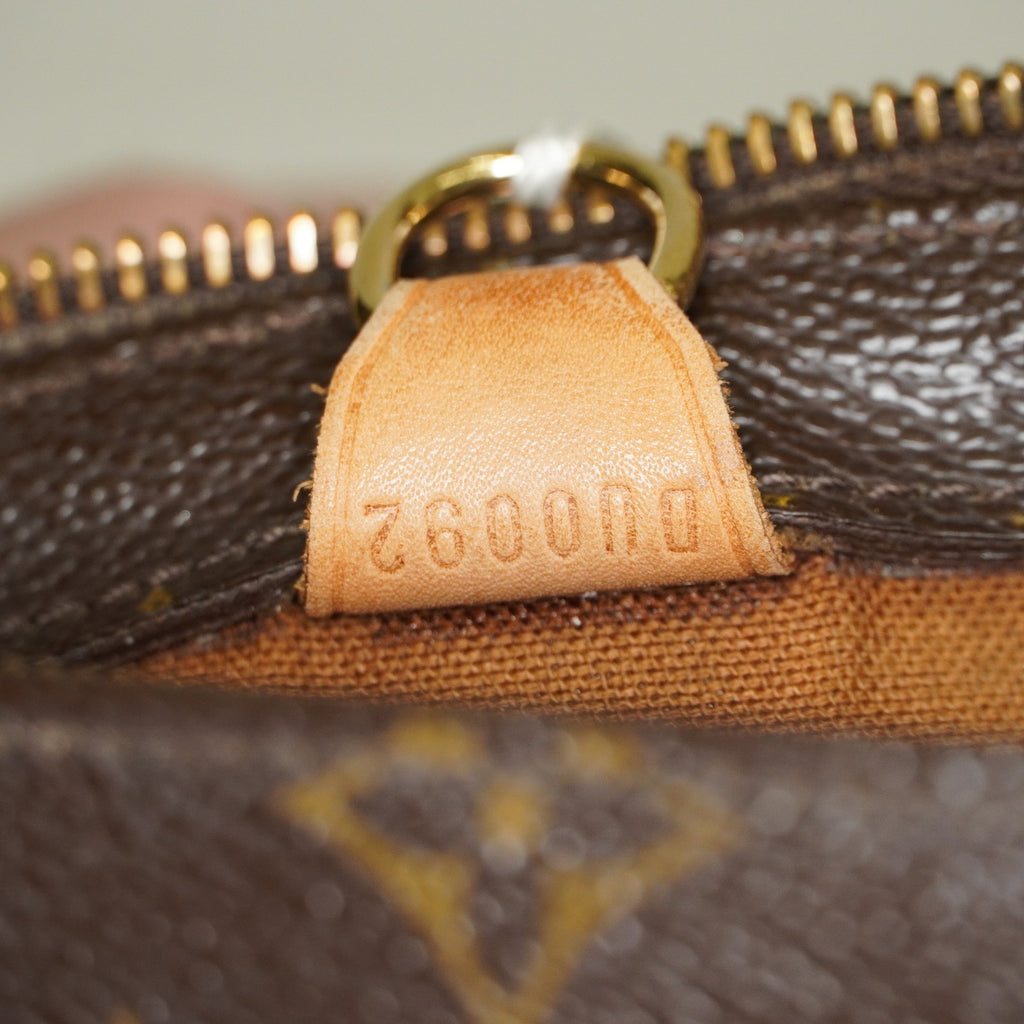 Louis Vuitton Cabas Piano Tote M51148 Monogram Canvas Brown Used 08E072310008