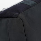 CHANEL Sports Line Boston Bag 40cm Black Canvas Used Vintage Duffle 07E186930027