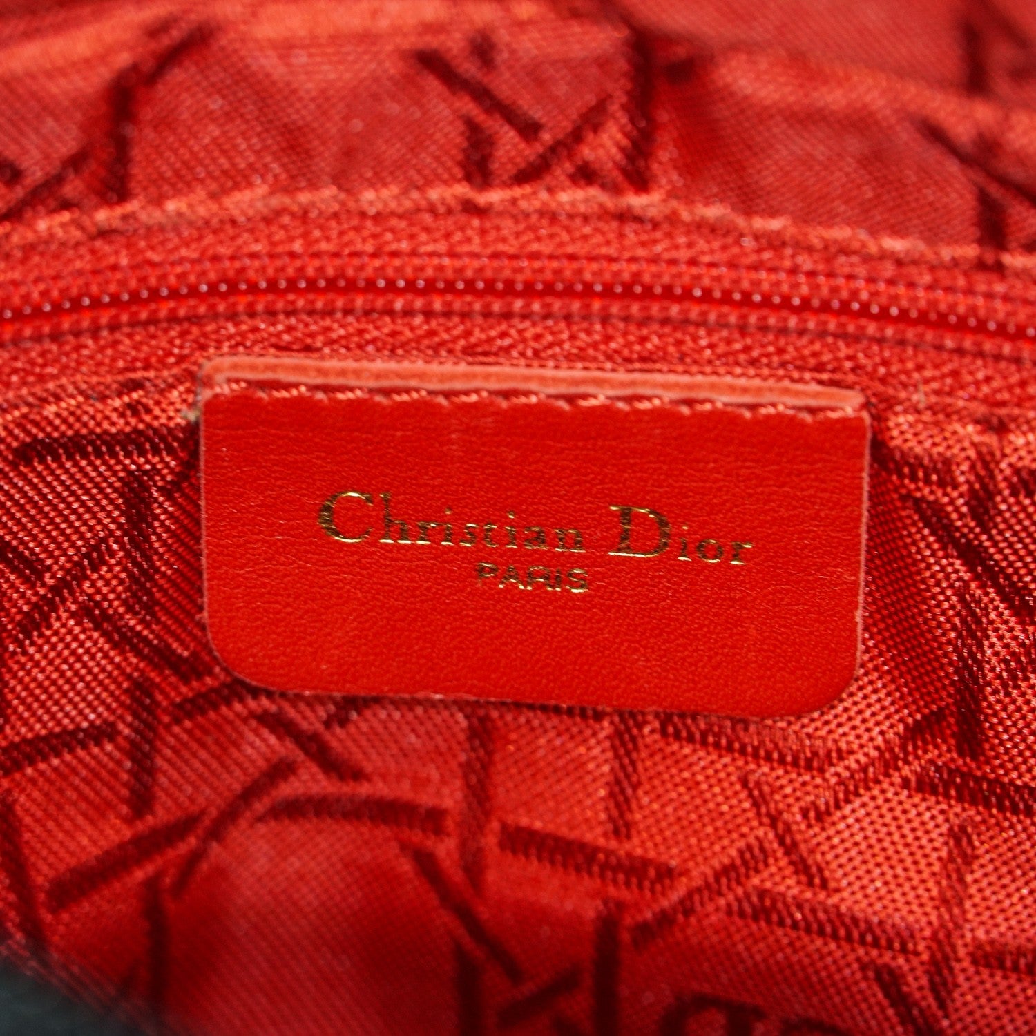 Christian Dior Black Nylon Medium Lady DIOR Bag VINTAGE 12E263850008